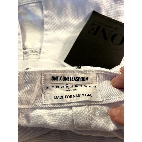 Women's One Teaspoon White Beauty Freelove Denim Skirt, 26, Small, 2-4 - Picture 5 of 14